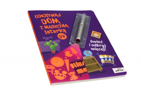 przód Odkrywaj dom z magiczną latarką UV